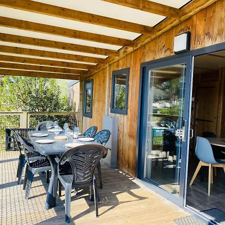 Chalet 3 Chambres Bassin Arcachon - Camping- Parc Aquatique Dağ evi Gujan-Mestras