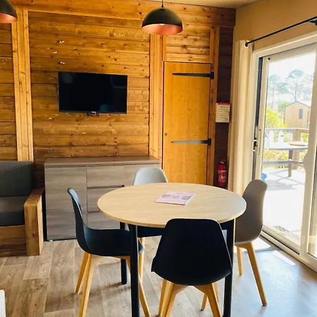 Chalet 3 Chambres Bassin Arcachon - Camping- Parc Aquatique